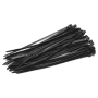 Coliere de plastic NEGRE, 360x3,5 (100 buc.) SEL.3.214