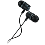 CANYON Stereo earphones with microphone, Dark gray, cable length 1.2m, 21.5*12mm, 0.011kg