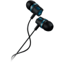 CANYON Stereo earphones with microphone, Green, cable length 1.2m, 21.5*12mm, 0.011kg