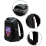 Prestigio LEDme backpack, animated backpack with LED display, Polyester+TPU material, connection via bluetooth, Dimensions 42*31