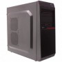 Carcasa Riotoro CR100BE B2B neagra, SPCC Steel ATX Mini Tower, fara sursa (tip ATX, montata sus), interior vopsit negru, 2x 5.25