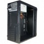 Chassis INTER-TECH L-02 MiddleTower, ATX, 2xUSB2.0, audio, PSU 500W, Black