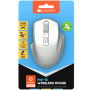 CANYON 2.4GHz Wireless Optical Mouse with 4 buttons, DPI 800/1200/1600, Pearl white, 115*77*38mm, 0.064kg
