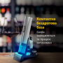 Prestigio Garda, smart wine opener, simple operation with 2 buttons, aerator, vacuum stopper preserver, foil cutter, opens up to