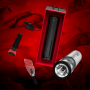 Prestigio Nemi, smart wine opener, simple operation with 2 buttons, aerator, vacuum stopper preserver, foil cutter, opens up to 
