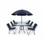 HR SET MOBILIER 8 PIESE AZUL
