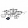IMPRESA, SET GATIT DIN INOX, 12 PIESE
