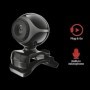 Trust Exis Webcam - black/silver