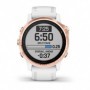 fenix 6S PRO Rose Gold w/White Band Glas