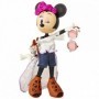Papusa Minnie Mouse cu bentita cu flori