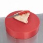 CUTIT  DEZOSAT PROFESIONAL 18 CM, ROSU