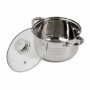 SEMIOALA INOX+CAPAC,20X11.5CM,3.5L, MYRA