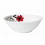 BOL PORTELAN  20 CM,  RED FLOWERS