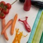 CURATATOR LEGUME 4 CM,LAMA CERAMICA,ROSU