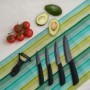 SET CUTITE 5 PIESE,CERAMIC NEAGRA MARBLE
