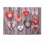 Placemat  33x45 cm Xmas Gri