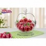 COS FRUCTE METALIC CU STAND, 30x29 CM