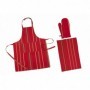 SET BUCATARIE 3 PIESE - ROSU