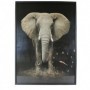 TABLOU CU CEAS INRAMAT 70X100 CM ELEFANT
