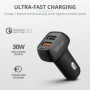 Trust Qmax 30W Fast Dual USB Car Charger