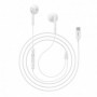 Casti In-Ear HOCO L10,  Type-C, Alb