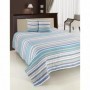 SET CUVERTURA PAT DUBLA 200X220CM BLUE