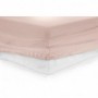 CEARCEAF PAT CU ELASTIC 160X200 CM - ROZ