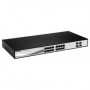 DLINK SW 16P-GB 4CMB SMART RM