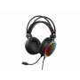 Casti cu fir Genesis Neon 613 G2 negru