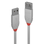 Cablu Lindy 3m USB 2.0 Type A Ext Anthra