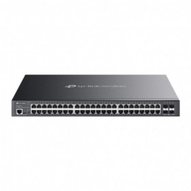 Omada 48-Port Gigabit and 4-Port 10GE SFP+ L2+ Managed Switch with 40- Port PoE+ & 8-Port PoE++ PORT: 40× Gigabit PoE+ Ports, 8×