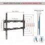 Barkan Fixed TV Wall Mount 19" - 65"