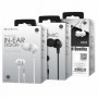 Casti In-Ear Borofone BM20 3.5 mm Alb