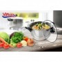 SEMIOALA INOX+CAPAC 20X11.5CM3,1L, PRIMO