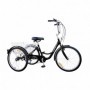 TRICICLETA PEGAS SENIOR 24'' NEGRU STELA