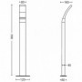 Exterior LED lighting pole Philips Splay