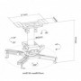 NM Projector Ceiling Mount 25cm