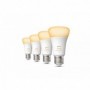 Pachet 4 becuri LED inteligente Philips