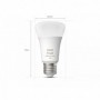 Pachet 2 becuri LED RGB inteligente Phil