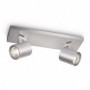 Runner bar/tube aluminium 2x50W 230V