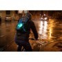 RUCSAC PEGAS CU SEMNAL 48LED USB ABS NEG