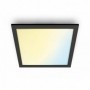PANEL WIZ CEILING SQ 36W BLACK 27-65K TW