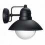 HOVERFLY WALL LANTERN BLACK 1X60W 230V
