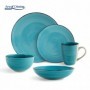 SET 6 FARFURII ADANCI CER.20CM,GALA BLUE
