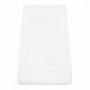 CEARCEAF PAT CU ELASTIC 90X200 CM ALB
