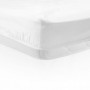 CEARCEAF PAT CU ELASTIC 140X200 CM ALB