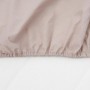 CEARCEAF PAT CU ELASTIC 140X200 CM CREM