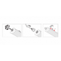 DP COMPACT 1500 55W/4000K GR IP66 LEDV