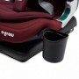 Scaun auto U-Grow,isofix,76-150 cm,rosu