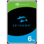 HDD Video Surveillance SEAGATE SkyHawk 6TB CMR, 3.5'', 256MB, SATA, RV Sensors, Rescue Data Recovery Services 3 ani, TBW: 180, H